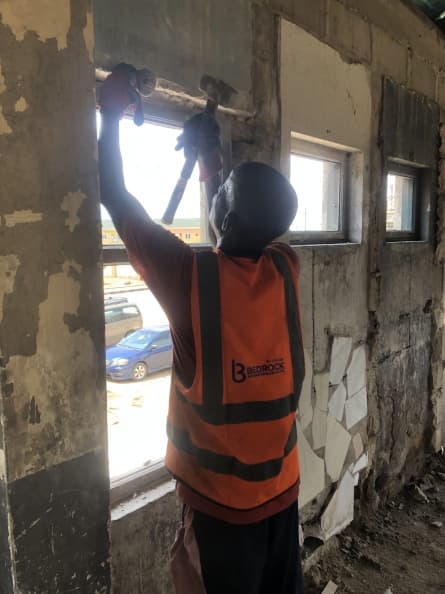Barracks rehabilitation works