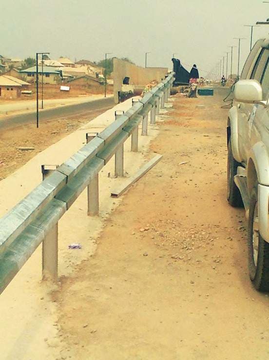 Crash barriers & cast gratings, Slava-Yeditepe Bridges 1–4